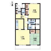 ファミーユ金井の間取り画像