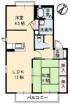 イーストリバーパラリア 壱番館の間取り画像