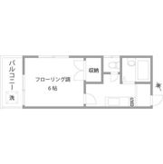 コーポニューリバー7の間取り画像