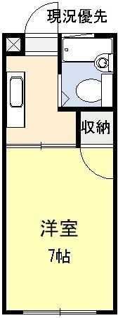 コーポ野津の間取り画像