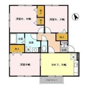 リバーサイドシャトー ABCの間取り画像