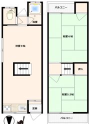 南津の辺町テラスの間取り画像