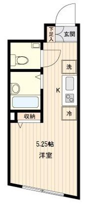 LIVECASA ITABASHI HASUNEの間取り画像
