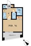 エスティメゾン千駄木の間取り画像