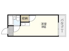 パステルクボ16の間取り画像