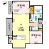 D-residence荘園Bの間取り画像