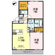 K’S グレイスの間取り画像