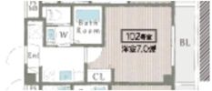 AILE魚崎南の間取り画像