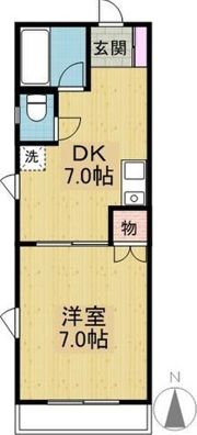 グレンコートIIの間取り画像