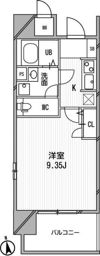 ｱｰﾃﾞﾝ谷町の間取り画像