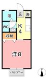 セゾン和気 Aの間取り画像