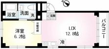 元町ハイツの間取り画像