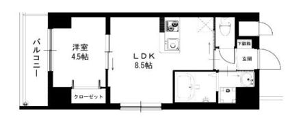 La CASA 上本町の間取り画像