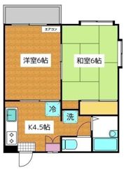 トゥフレ参番館の間取り画像