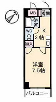ファミーユ對重の間取り画像