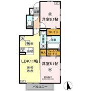 エクセルⅡの間取り画像