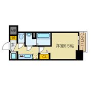 プレサンス松屋町駅前の間取り画像