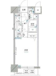グリフィン横浜・桜木町参番館の間取り画像