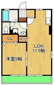 メゾンプランタニエールの間取り画像