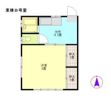 中ノ町荘（東棟）の間取り画像
