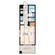 ライムレジデンス汐入の間取り画像