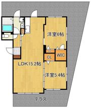 Vent Vert 丸町の間取り画像
