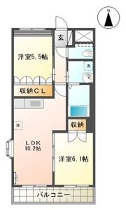 コンフォールヴィレッジの間取り画像