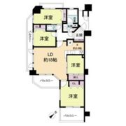 レジディア千里万博公園の間取り画像