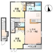 クランツロックの間取り画像