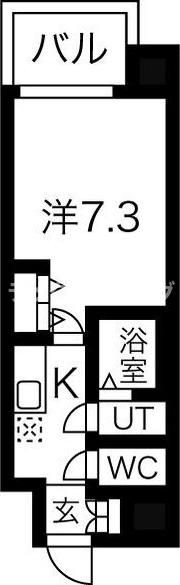 LIVIAZ SHIN-OSAKA Cielの間取り画像