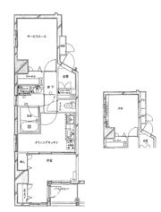 レヴィーナ東京八重洲通りの間取り画像