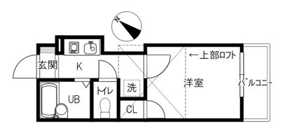 テンピオトーレの間取り画像