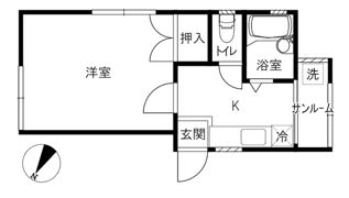 メゾンF-Ⅱの間取り画像