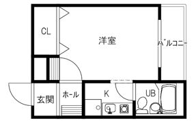 ダイアパレス寺町南の間取り画像