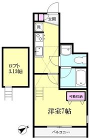 サンパティークの間取り画像