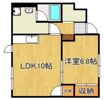 レディースマンションなでしこの間取り画像