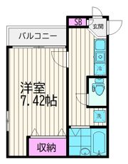 ウイングカクセンの間取り画像