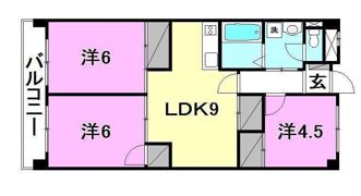 道後山本ビルの間取り画像