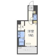 プレサンス立売堀パークシティの間取り画像