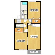 ヴィラ土浦の間取り画像