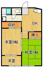 Fヴィレッジ高江の間取り画像