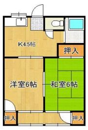 Fヴィレッジ高江の間取り画像