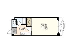 メリーハイツの間取り画像