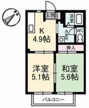 フレグランス 96の間取り画像