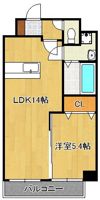 MDIプロスディブロ黒崎駅前の間取り画像