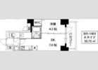 S-RESIDENCE江坂の間取り画像