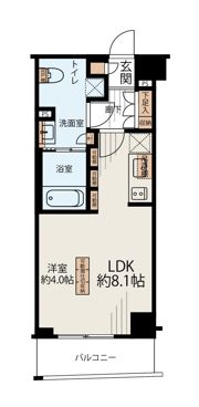 デュオステージ中野の間取り画像