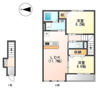 エスペランサ針田の間取り画像