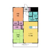 ソルシェ坂口の間取り画像