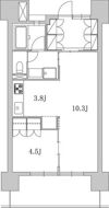 センチュリースクエア千種の間取り画像